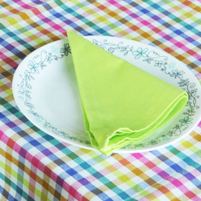 Table cloths and napkins